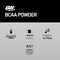 Optimum Nutrition Instantized Bcaa 5000 Pwd 345G Unfavlored 6/C