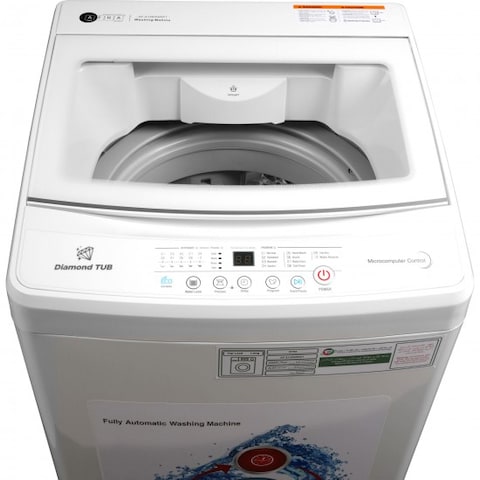 AFRA Fully Automatic Top Load Washing Machine 7KG, White, Large Tub Capacity, Intelligent Stain Remover, G-MARK, ESMA, ROHS, And CB Certified, 2 Years Warranty