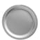 Amscan Big Party Pack Paper, Silver Plates, 9"