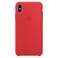 Apple Silicone Case Cover For iPhone XS Max Red