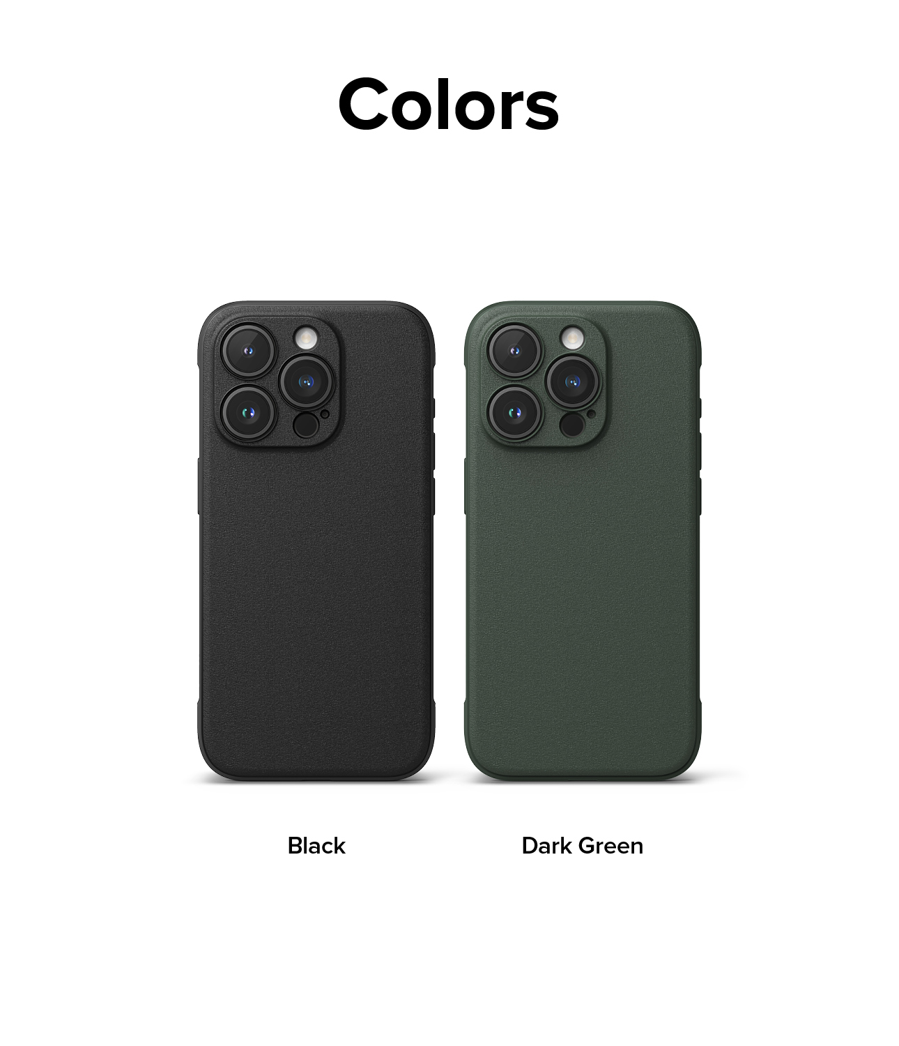 Ringke iPhone 15 Pro Max Case Cover, Onyx Series, Dark Green