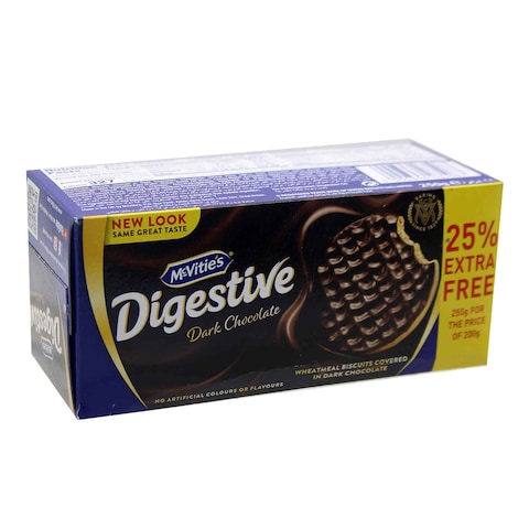 Mcvities Digestive Dark Chocolate Biscuits 250G