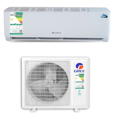 مكيف سبليت جري 18500 وحدة حرارية بريطانية حار بارد بولار مع واي فاي - GWH18AGDXF-D3NTA1G (غير شامل التركيب)