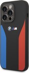 CG Mobile BMW M Collection Liquid Silicone Case With Tricolor Print &amp; Logo Lightweight/Stylish/Anti-Drop Protection/Sleek/Shock-Absorption Compatible With iPhone 14 Pro Max 6.7"