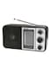 Toshiba - Portable FM Radio HRU30 Black