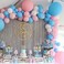Party Time Pastel Pink Blue White Balloons Garland 126 pcs Latex Balloons Arch Kit for Baby Shower Birthday Wedding Engagement Anniversary Christmas Festival Picnic or any Friends &amp; Family Party Decor