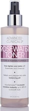 Advanced Clinicals 8Oz Rosewater Toner With Charcoal And Aloe Vera Balancing Ph Formula Detoxifies And Hydrates Skin And Improves Overall Skin Tone Alcohol Free 8 Ounce Multi