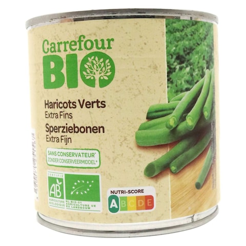 Buy Carrefour Bio Organic Green Beans 400g in UAE