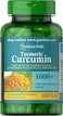 Puritan's Pride Turmeric Curcumin 1000mg W/Bioperine Capsules, 60 Count