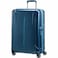 American Tourister Technum 4 Wheel Hard Casing Luggage Trolley 77cm Metallic Blue