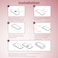 Moxedo Glass Screen Protector Compatible For iPhone 13 MIni 5.4 inch HD Matte Clear Glass Screen Protector With Easy Installation Frame 2Pack