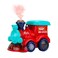 Fitto Train Toy: Colorful and Fun Water Adventure for Kids   Cartoon Electric Train Spray Flashing Light Music Plastic Car Children Xmas Gifts