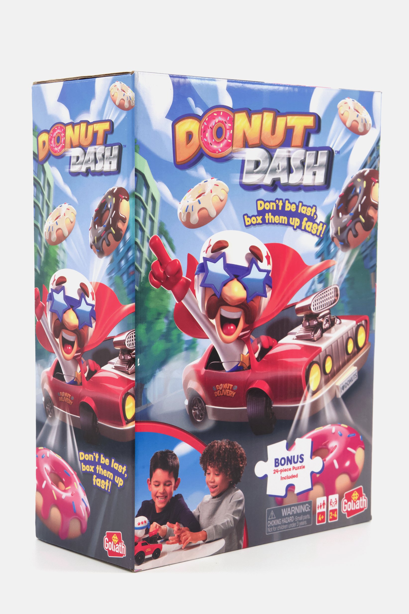 Goliath 24 Pieces Donut Dash Game, Red Combo