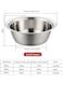 3-In-1 Stainless Steel Grater Basin Drain Basket Washing Bowl Set Silver 27.00*10.50*27.00cm
