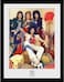 Queen The Band Framed Poster Printed 34cm x 44cm Rock Music Wall Art Collector Prints for Bedroom Office Room Decor Gift