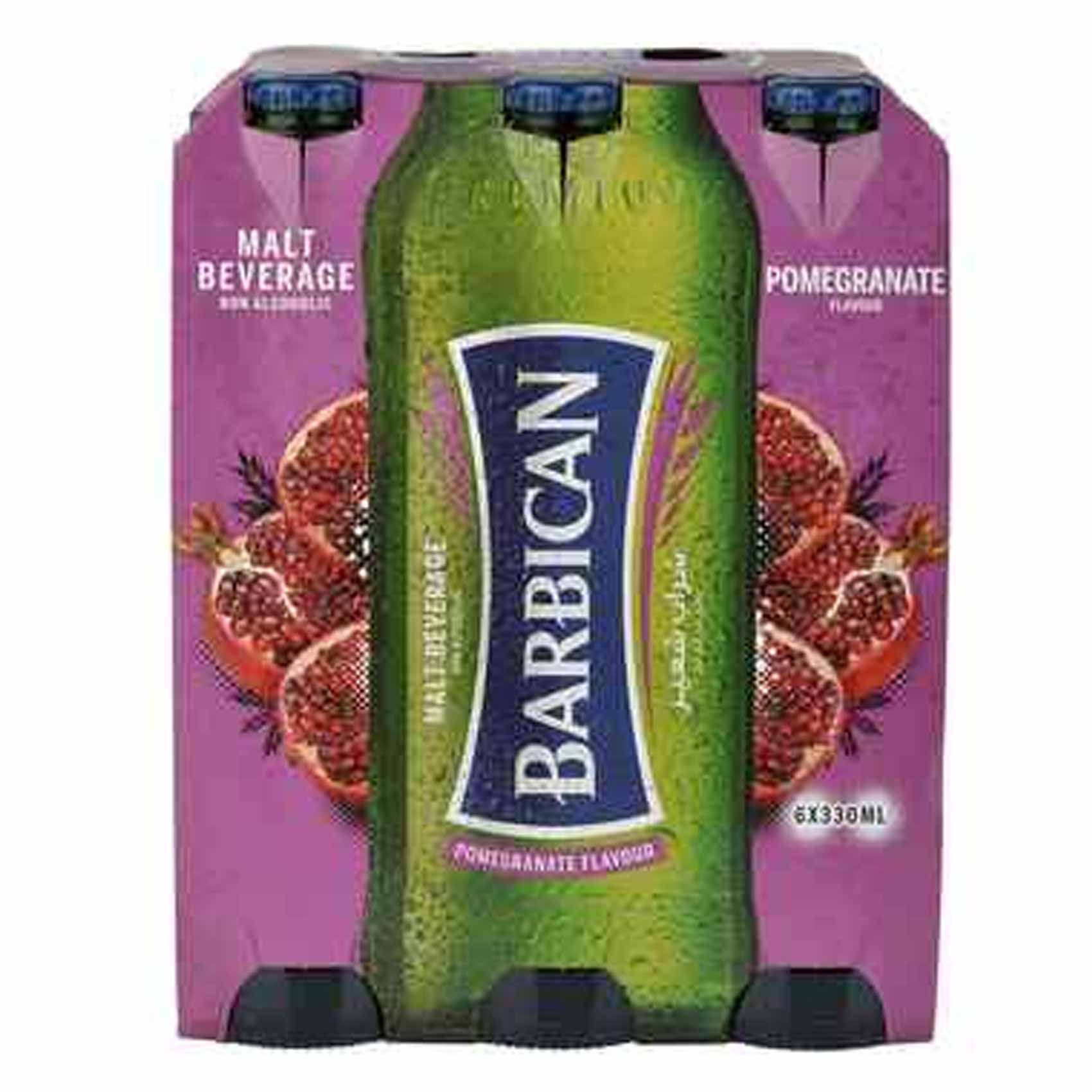 Barbican Malt Beverage Pomegranate 330ML X6