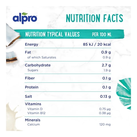 Alpro Coconut With Rice Drink 1L Pack of 8