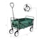 COOLBABY-Garden Cart Folding Wagon Foldable Heavy Duty Outdoor Trolley Utility Transport Cart