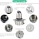 Generic Food Chopper, Electric Meat Chopper With Powerful Motor, 3L Stainless Steel Bowl, 2 Speed Levels, Safety Function, 300W Multi Chopper For Meat, Fruits, Baby Food, Vegetables,Onion