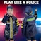 Fitto Policeman Role Play Costume Set - Police Costume for Kids Dress Up Pretend Play Outfit with Rescue Tools and Accessories Kids Toys
