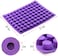 88 Holes Silicone Ice Mold DIY Small Round Shape Ice Mold Fruit Ice Maker Bar Kitchen Accessories set of 2(1 pink,1 purple)