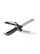 Clever Cutter 2-In-1 Vegetable Cutter Black/Grey/White