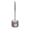 Gab Toilet Brush Set Round Silver