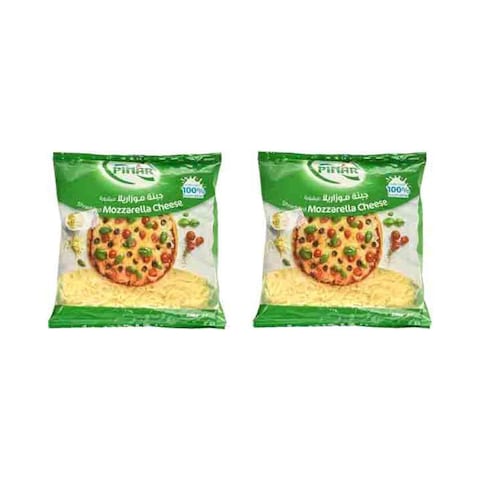 Pinar Shredded Mozarella Cheese 200g Pack of 2