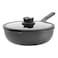 Berghoff Leo Stone+ Non-Stick Covered Wok 28cm