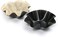 Non-stick Tortilla Bowl Baker/Maker (Set of 2, Black)