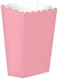 Party Time 6-Pieces 14x6x4cm Light Pink Paper Popcorn Box Treat Box Popcorn Snack Boxes For Birthday Wedding Baby Shower- Party Supplies