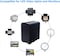 DMK Power Np-F970/Np-F960 Battery 10400mAh For LED Video Light And Monitor Only. (Not For Cameras)