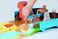 Pokemon Carry Case Battle Desert Playset