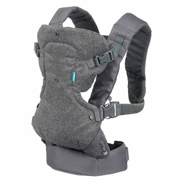 Infantino Flip Advanced 4 In 1 Convertible Baby Carrier Age 3+ Month Grey