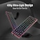 Redragon Fizz Pro K616-RGB Bluetooth, 2.4G,Wired RGB Mechanical Gaming Keyboard - Black