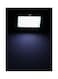 Generic - 30 LED Solar Wall Light Black/White