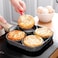 Aluminum + Bakelite Four-hole Non-stick Egg Frying Pan Ham Breakfast Pan Omelet Pan Pot Induction Cooker Type Household Items