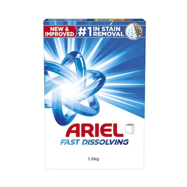 Ariel Automatic Fast Dissolving Detergent Powder Original 1.5kg