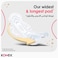 Kotex Natural Ultra Thin Pads 100% Cotton Pad Overnight Protection Sanitary Pads with Wings 14 Sanitary Pads