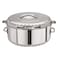 Stargift Decent Stainless Steel Hotpot 3500ml Silver