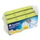 Carrefour Grooved Sponge Scourer 9 PCS