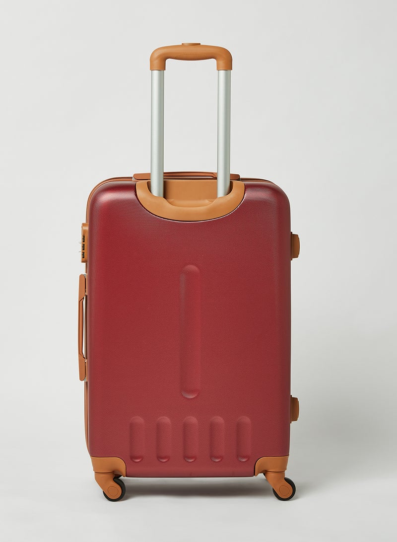 PK 4-Piece Ultra Light Luggage Set, Red