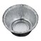 Falcon Round Aluminium Cake Cup With Holder Silver Pack of 25