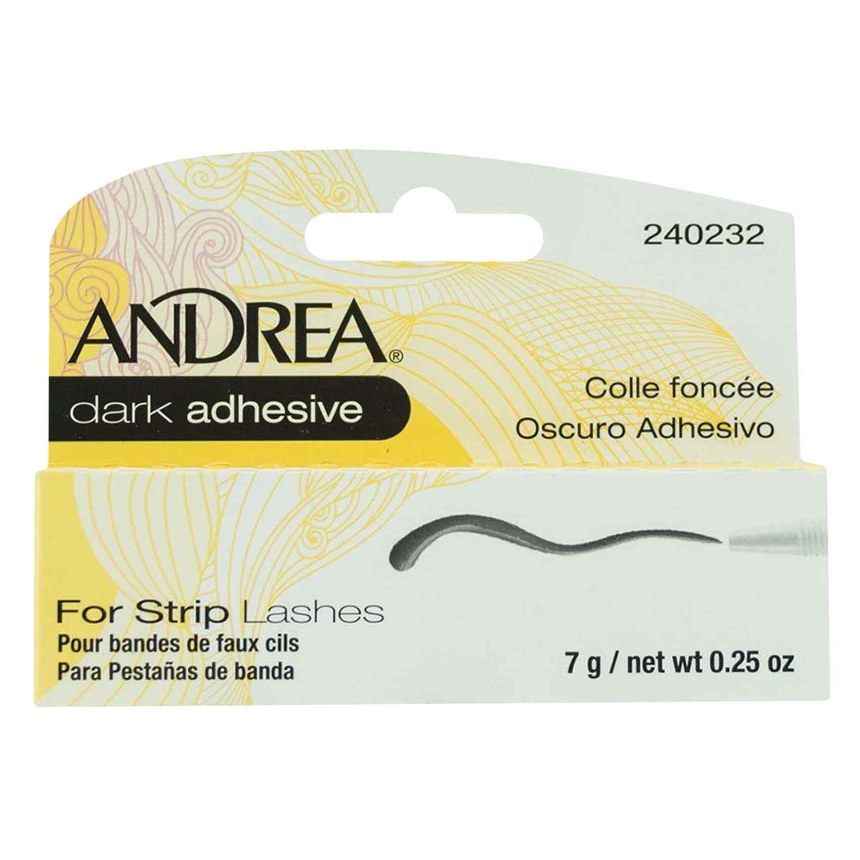 Andrea Dark Adhesive For Strip Lashes 7g