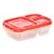 E.Z LOCK REC CONT 965ML 2PC SET RED