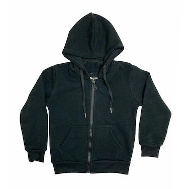 النصر جاكت مدرسة للأطفال 14 سنوات - أسود