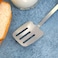 Royalford Slotted Turner, Stainless Steel With Wooden Handle, Rf10661, Turner Spatula With For Cooking, Flipping, Frying Fish, Tuna, Steak, Eggs, Pancake