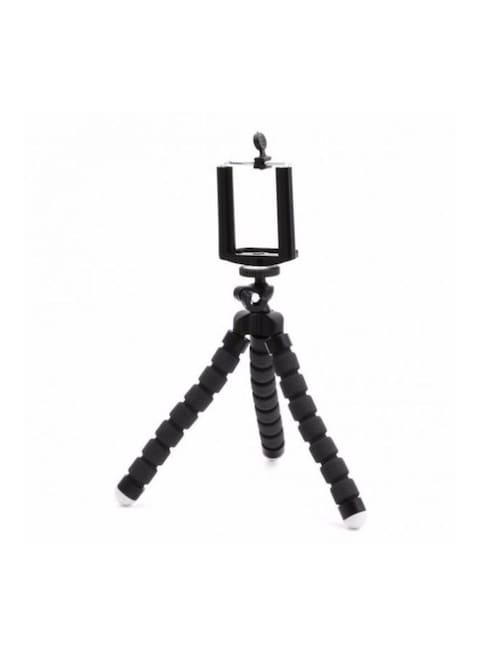 Generic - Portable Mini Flexible Tripod Octopus Stand Black