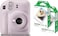 Fujifilm Instax Mini 12 Instant Camera - Lilac Purple + 2 Pack Film