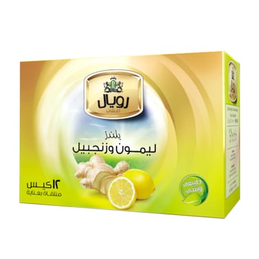 رويال أعشاب ليمون زنجبيل - 12 كيس